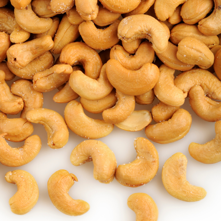 Close-up premium cashew styling
